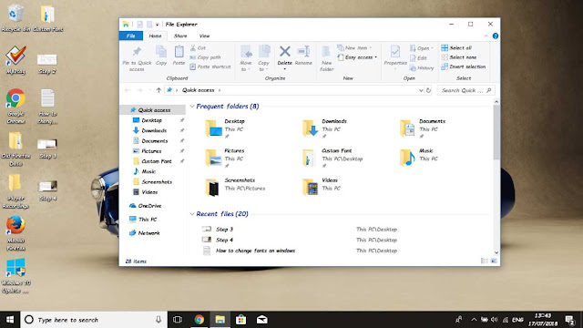 Cara Mengubah Font Tulisan di Windows 10